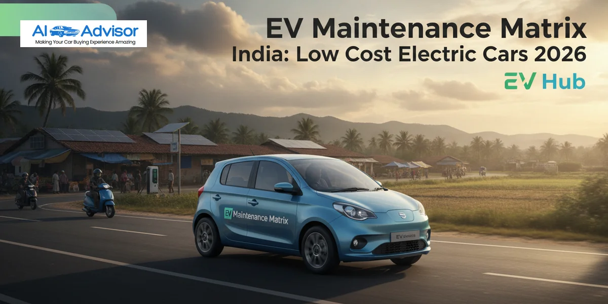 EV Maintenance Matrix India: Low Cost Electric Cars 2026